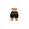 Jupe noire en résille transparente Maya 